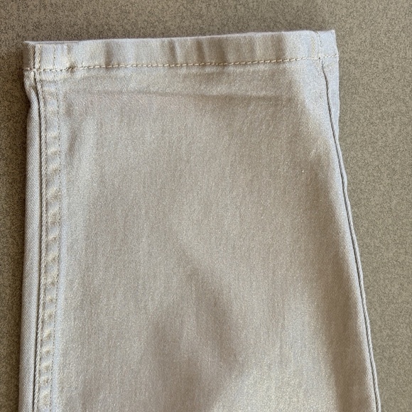 LIZ CLAIBORNE Plus Size Dressy Jeans Pants City Skinny Silver Glow Sz 18 NWT - Picture 3 of 13